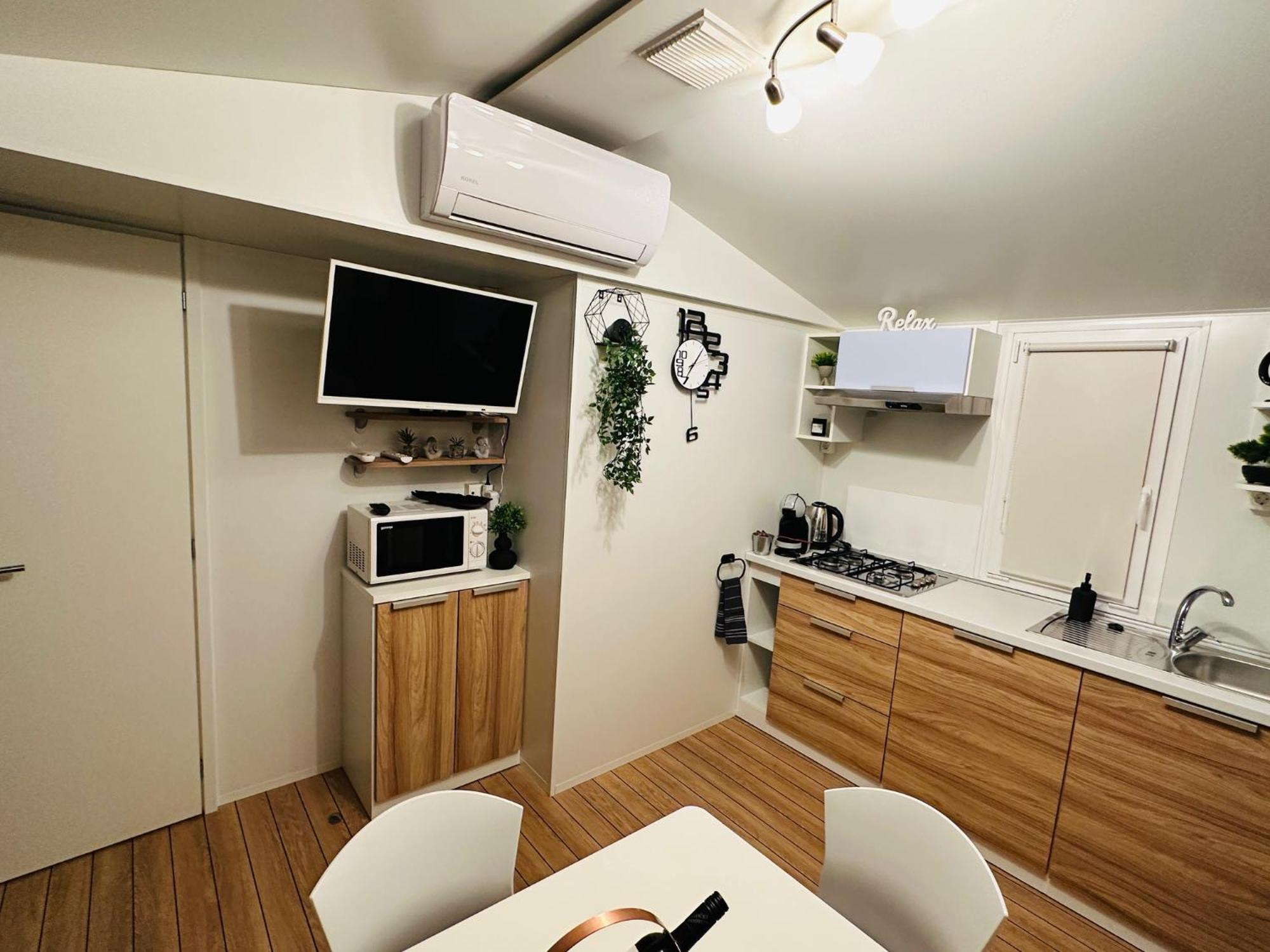 Summertime mobile homes Soline Biograd Na Moru Extérieur photo