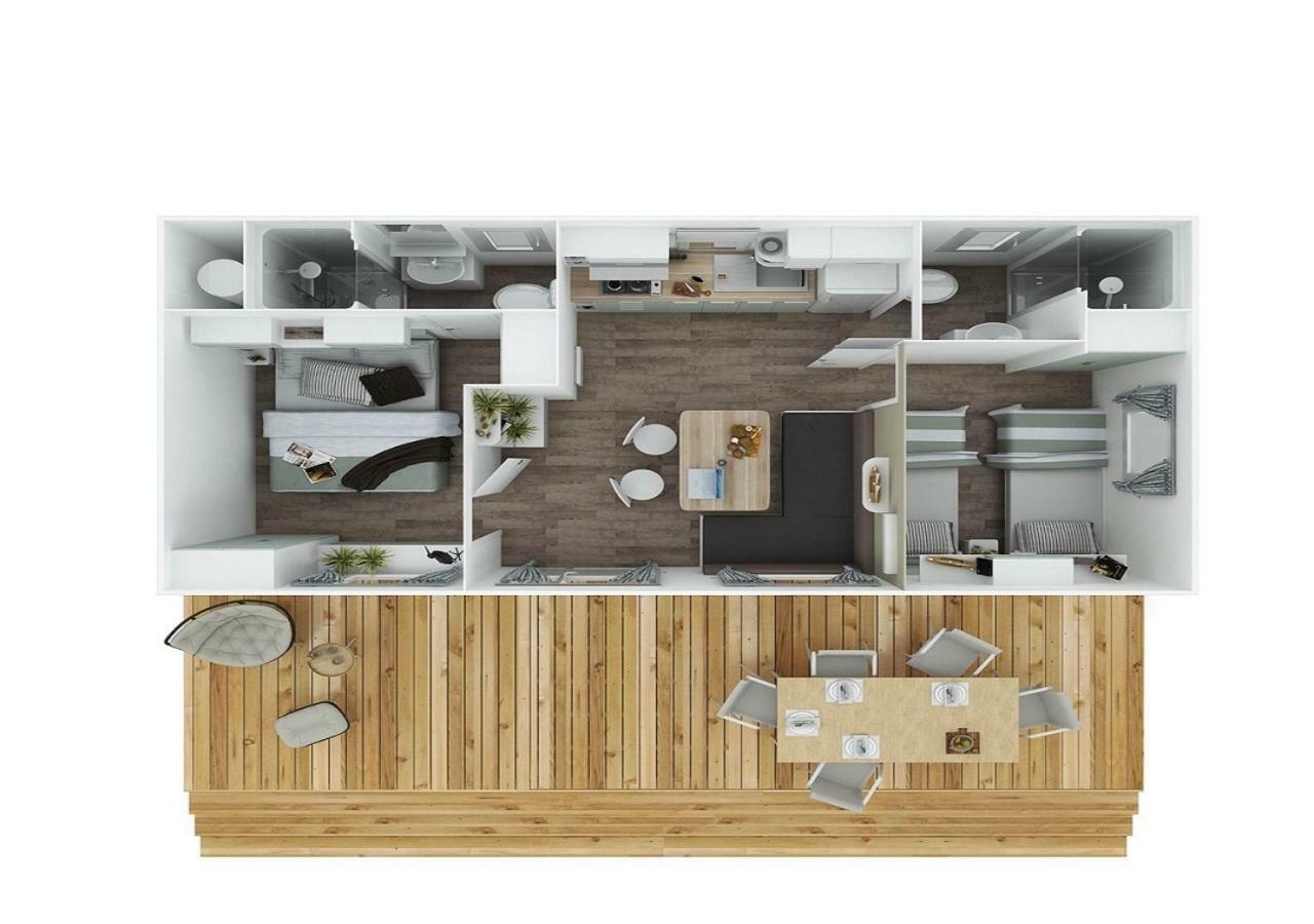 Summertime mobile homes Soline Biograd Na Moru Extérieur photo